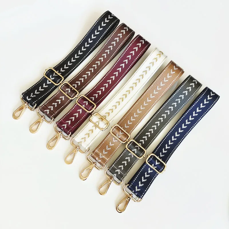 

Новый нейлоновый плечевой ремень с нитью на одно плечо, регулируемый креативный ремень через плечо, аксессуары, расширенный плечевой ремень