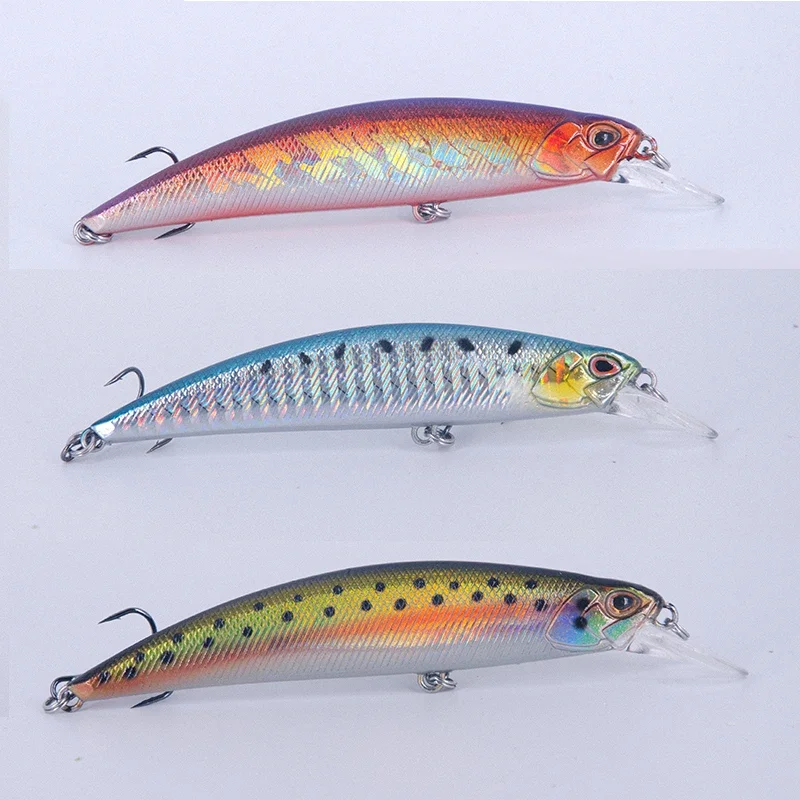 

9.5cm 15g fishing lure for fishing crankbaits hardballs Minnow For Bass Pike perch camping outdoor jerk baits Wobblers