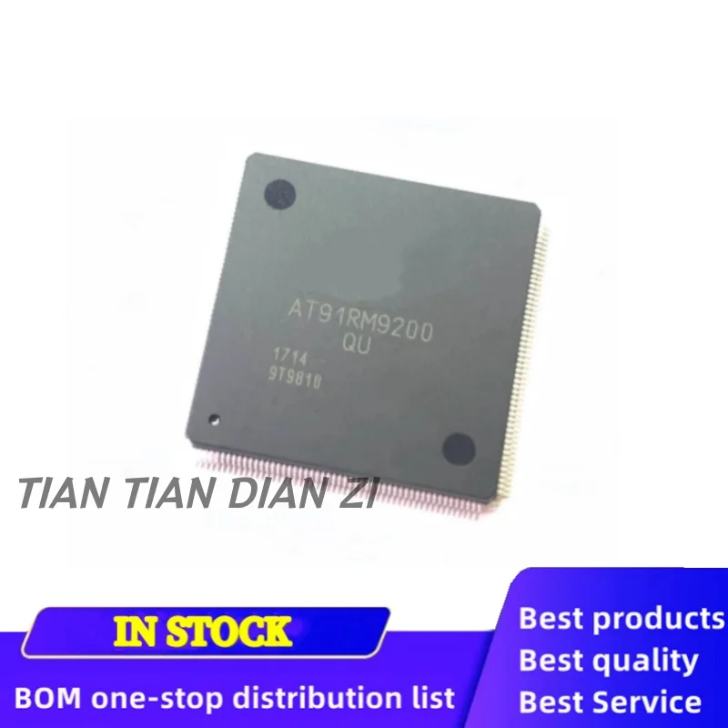 1pcs/lot AT91RM9200-QU AT91RM9200-QU-002 QFP208 ic chips in stock