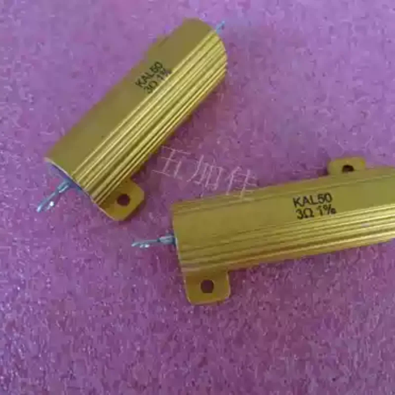 

3-10pcs KAL50 50W 3R 1% imported aluminum shell resistor