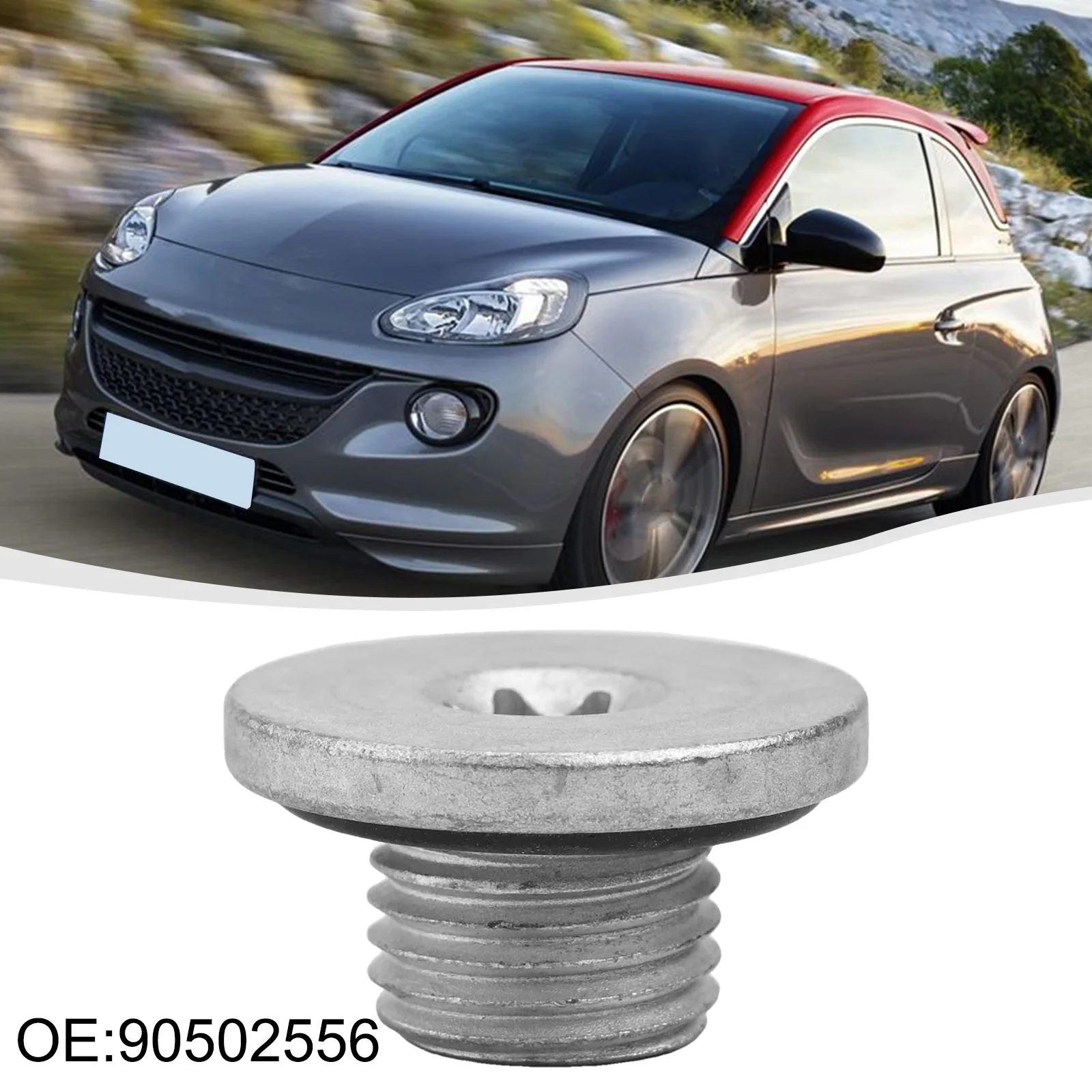 For M14 x 1 5 Threaded Oil Drain Sump Made of Aluminium Alloy Fits Multiple For Opel Models OE Number 90502556