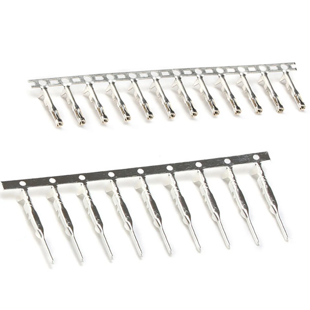 100PCS Dupont 2.54mm Jumper Wire Cable Pin Connector Terminal Female Male Pin Connector for Housing Jumper