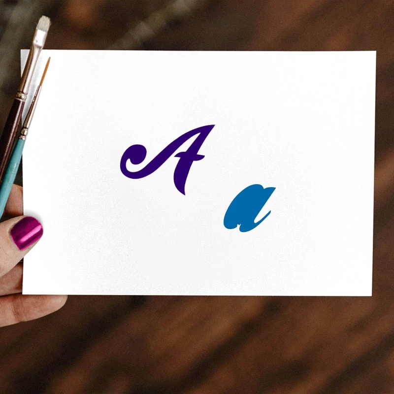 Brief Anzahl Schablonen 36 Pack Alphabet Brief Vorlagen für Malerei auf Holz Wand Reusable Plastic Kunst Handwerk Schablonen