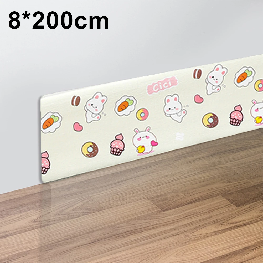 Decorative Strip Bunny Skirting Shock Absorption Thickened Material Waterproof Design Easy To Clean Generous Length