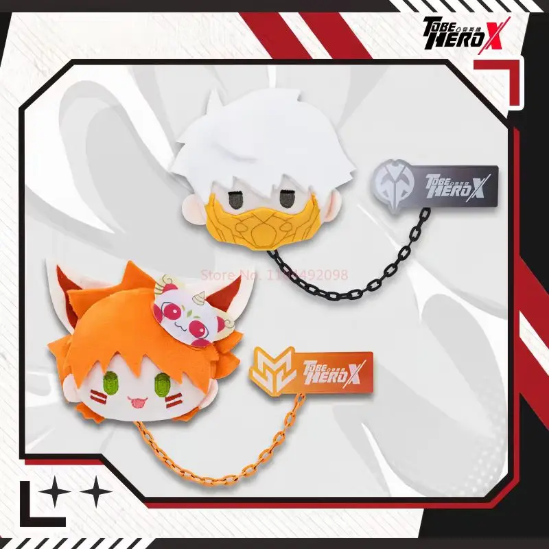 Quente genuíno em estoque para ser herói x animado pelúcia emblema série na moda caixa cega brinquedos decoração coleção presente surpresa de aniversário