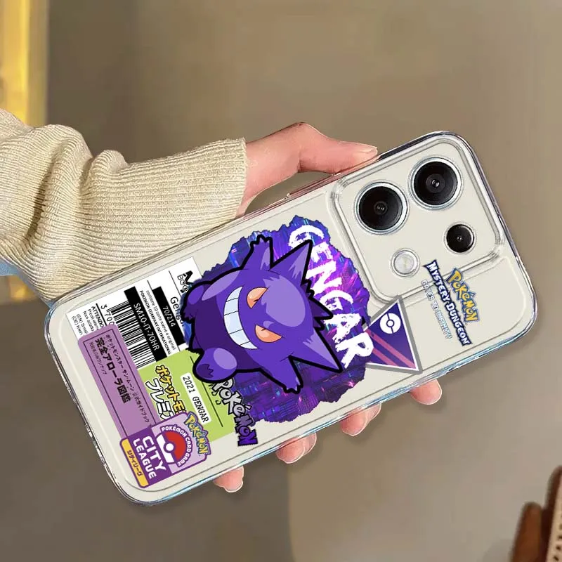 P-Pokemons أنيمي لطيف ل Xiaomi Redmi 10 11 K30 K40 K50 K60 K70 Pro Prime Plus Ultra Zoom 5G حافظة هاتف شفافة من البولي يوريثان