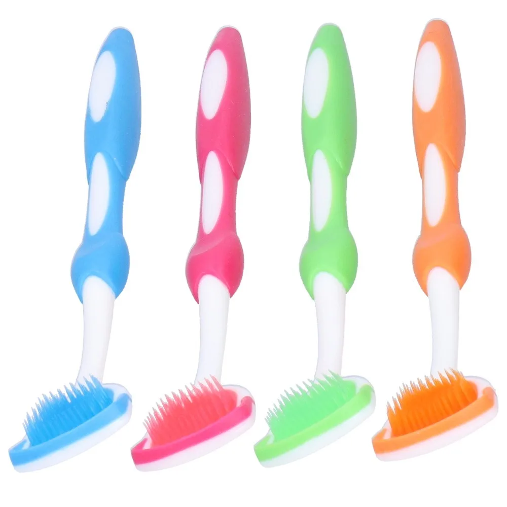 Plastic Tongue Scraper Travel Portable Tongue Brush Cleaner Lightweight Curved Shape Freshen Breath Tongue Scraper Daily Hygiene