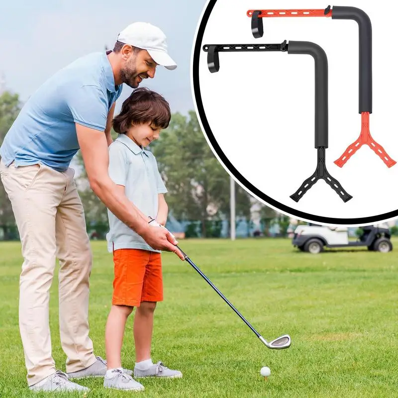 Golf Swing Aid Posture Correction Golf Swing Motion Spinner Trainer Ergonomic Grip Golf Training Equipment Improving Gesture