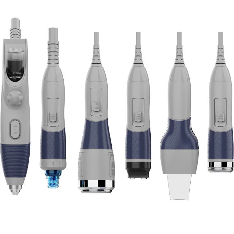 6 in1 플라즈마 아쿠아 워터 필 페이스 BIO 페이스 리프트 다기능 하이드라 더마브레이션 기계 피부 관리 뷰티 장비