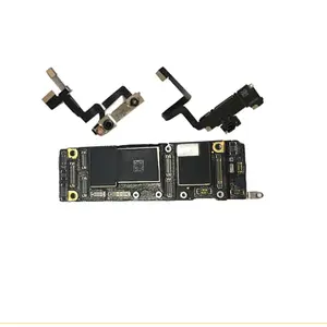 Bilashmart Original Capacity Iphone Motherboard With / Without Face ID No ICloud Iphone 11 12 13 14 15 16 17 Mainboard S