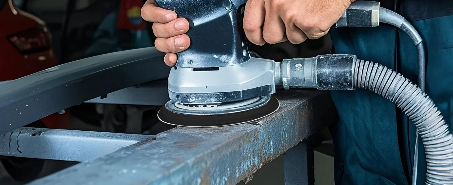 3er-Pack 5-Zoll Schaumstoff-Zwischenlagen mit Klettverschluss, Puffer-Unterlage für Exzenterschleifer, Auto- und Holzpolieren & Schleifen – Detail 10
