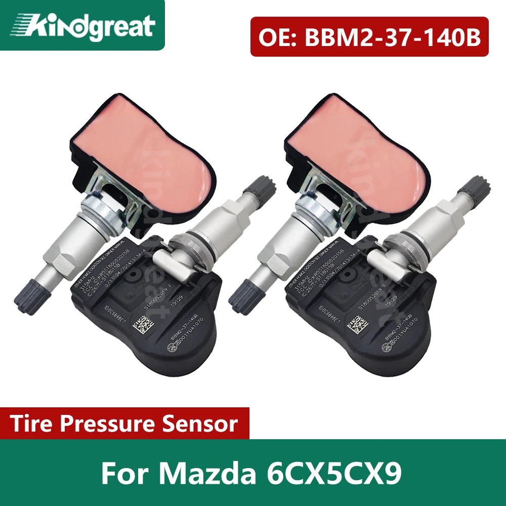 

4PCS/Lot BBM2-37-140B 315MHZ TPMS Sensor Tire Pressure Monitor System BBM237140B For Mazda 6CX5CX9