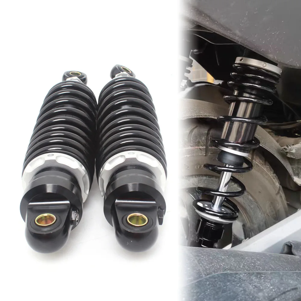 

360m/340mm Motorcycle Rear Shock Absorber Suspension For Harley Davidson Touring Sportster Bike Dirt Pit Bike ATV Quad Scooter