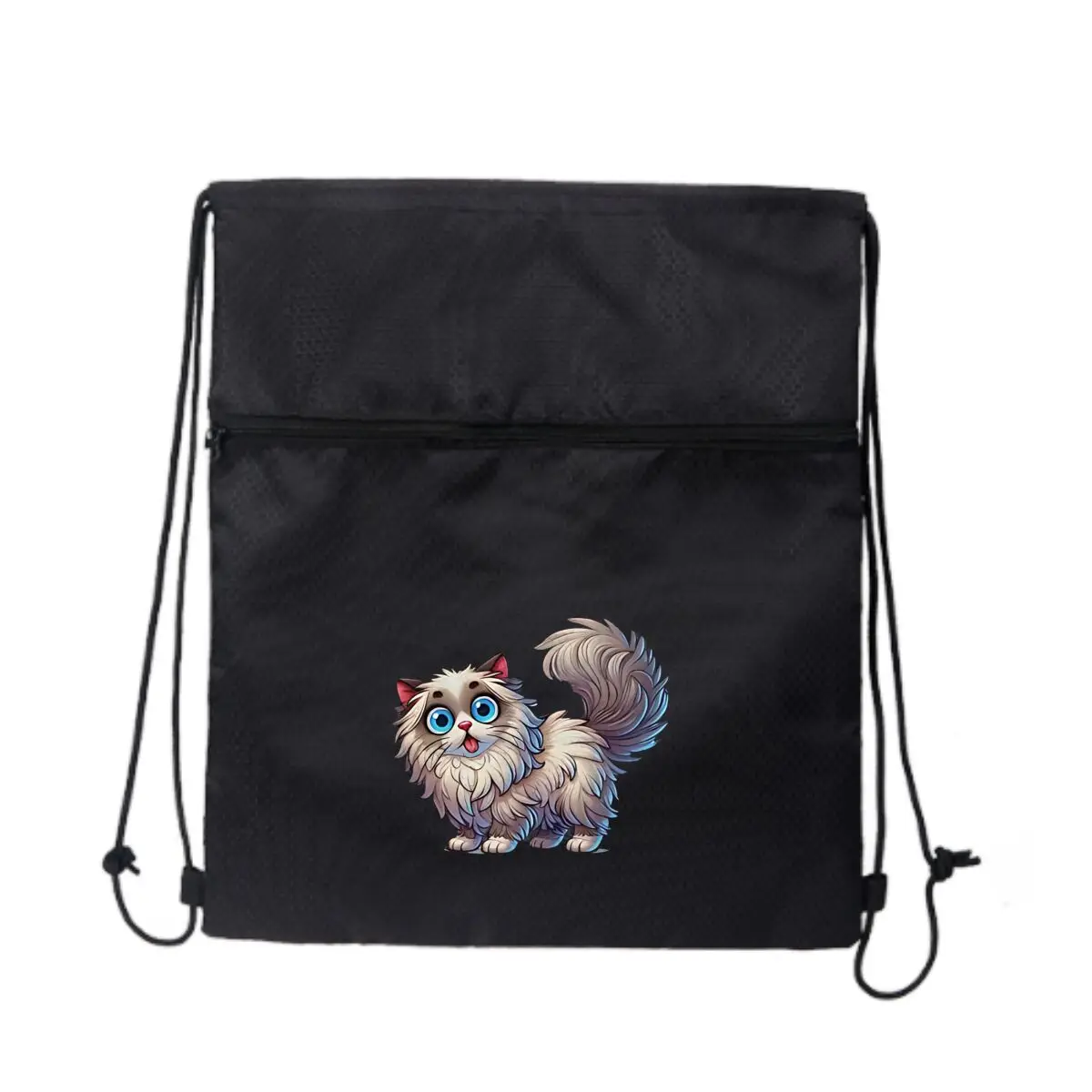 

Ragdoll Забавная сумка на шнурке Рюкзак большой вместимости для женщин и мужчин