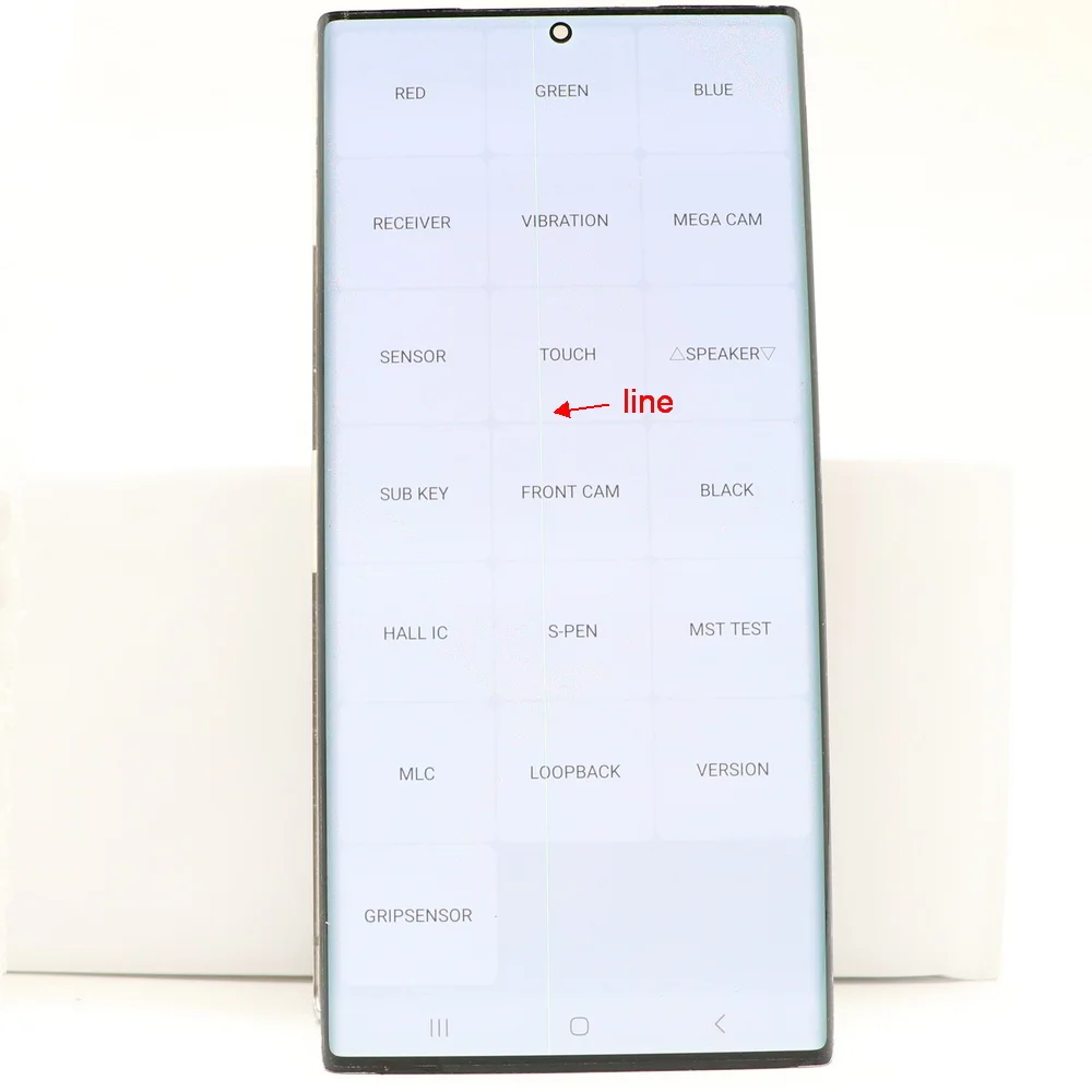 AMOLED Note 20 Ultra LCD pour Samsung Galary SM-N985F N986U LCD écran tactile Hébergements eur pièces d\'assemblage