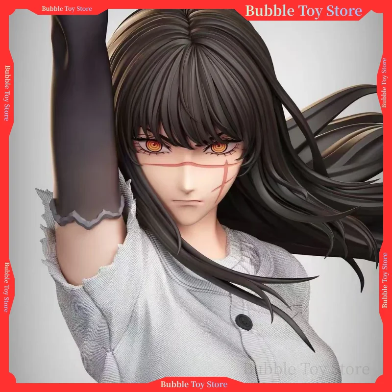 New Chainsaw Man Yoru Asa Mitaka Figure War Devil Ver. 30cm Anime Figure PVC Statue Handmade Desktop Decoration Festival Gift
