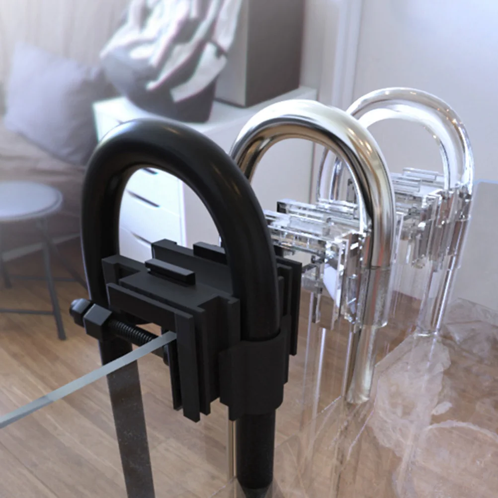 

2Pcs Aquarium Pipe Holder Clips Fish Tank Acrylic Hose Clamps Filter Water Tools Fix Inlet Outlet Pipes Stable Durable Practical