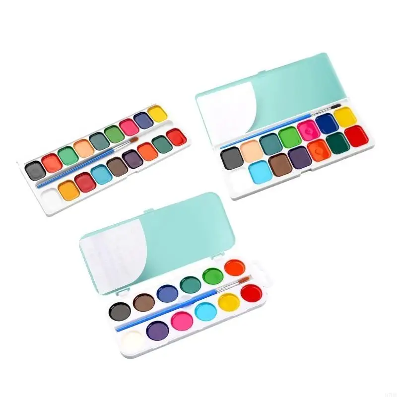 Washable Watercolor Paint and Valentines Day Cards Set For Kid Student Classroom