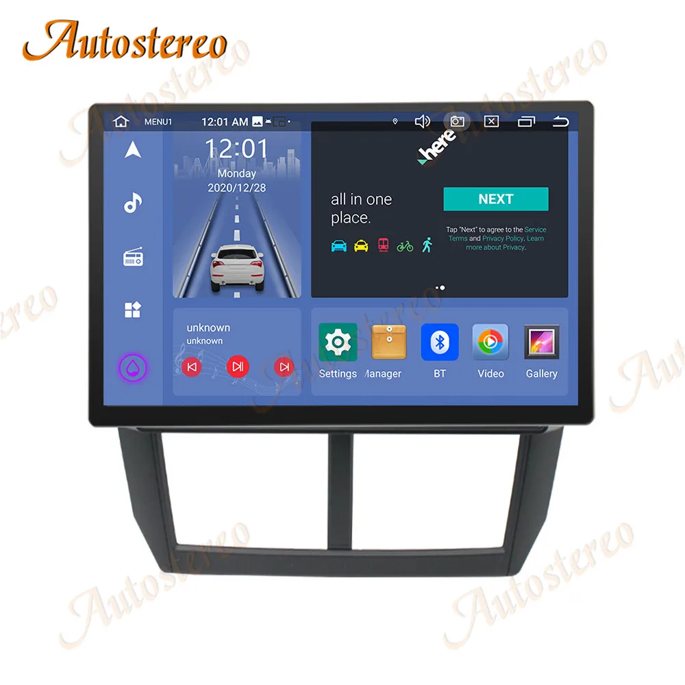 Radio con GPS para coche, reproductor Multimedia con Android 12, 13,3 pulgadas, 256G, para Subaru Forester WRX 2008-2014, Carplay