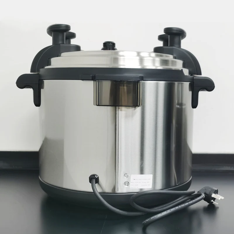 Factory Inventory Stainless Steel Multifunctional Quick Cooking Commercial Large Size 40 Quarts 40L Electric Pressure Cooker