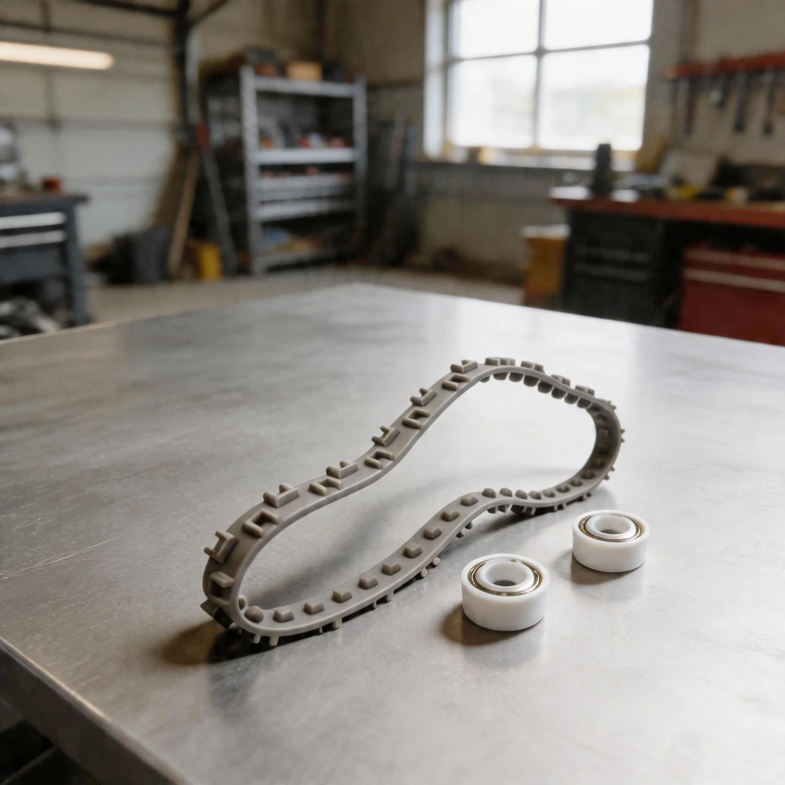 Drive Track Pool Robot Parts Drive Belt For SharkVac XL Drive Belt Complete Replacement Set Includes Two Bearings