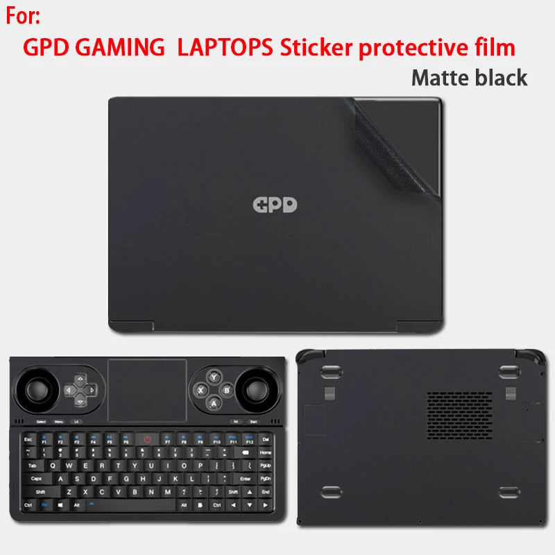 For 2025 new GPD win mini 7-inch sticker Win Max2 protective film GPD Pocket 2 fuselage shell film win4/GPD P2 max custom film.