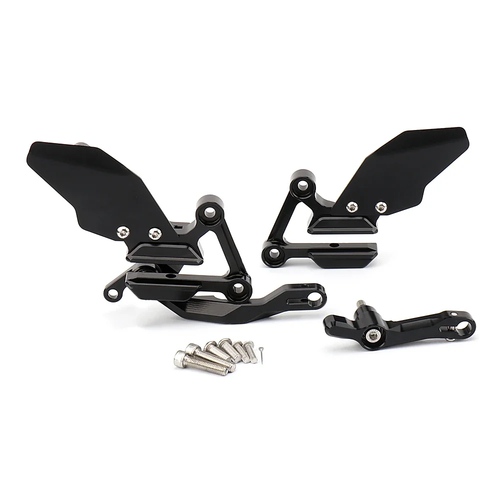 New For Yamaha Tracer9 Tracer 9 TRACER9 TRACER 9 GT 2021 2022 2023 Motorcycle Accessories Rear Foot Pegs Pedal Footrest Kit