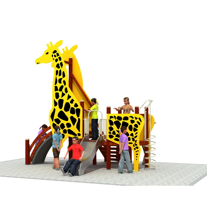 Popular Styles Outdoor Playground Land Playground Equipments PE board amusement park