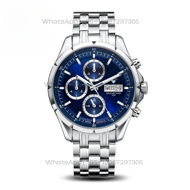 598989 Time Island Watch Shanghai Watch Automatic Mechanical  Fashion Sports Multifunctional Men's Watch