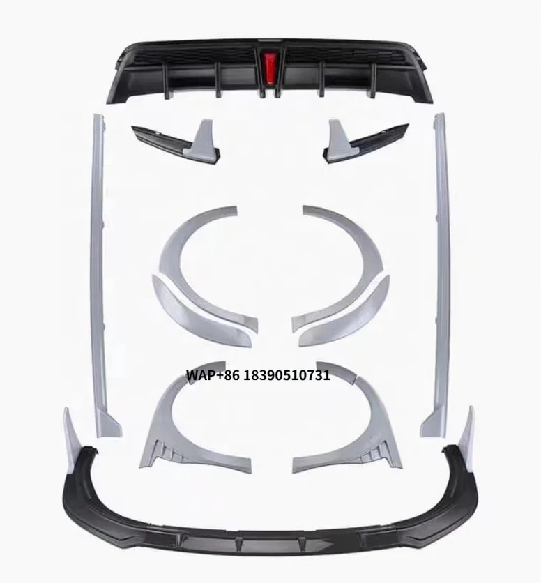 

High Quality 2018-2023 for Toyota for Camry Wide Body Kit Includes Front Lip Rear Lip Side Skirts Wheel Eyebrow-New Condition Up