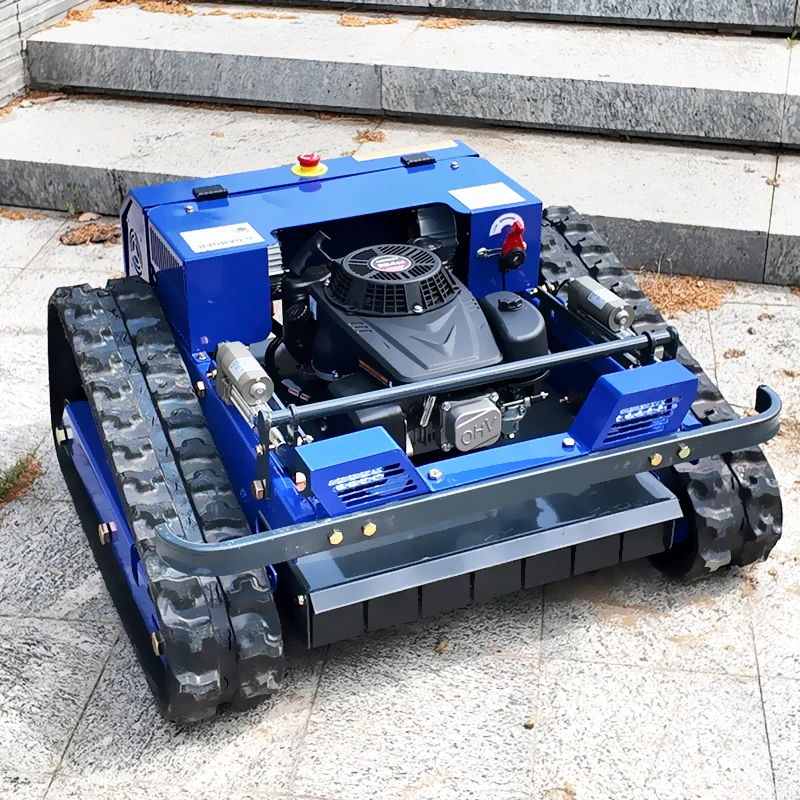 

Индивидуальная оптовая продажа бензиновая газонокосилка для фермы, фруктового плоха, промышленная газонокосилка с дистанционным управлением, газонокосилка