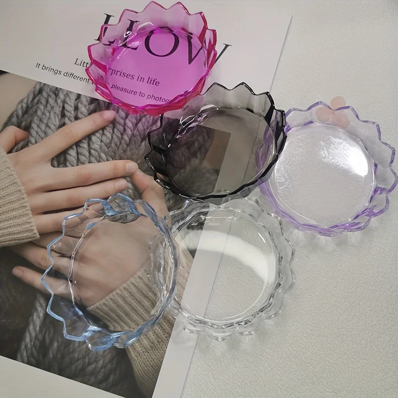3pcs, Multi Purpose Color Palette, Rhinestone Sequin Nail Art Brush Holder - for Nail Art and Oil Painting Art Color Enthusiasts
