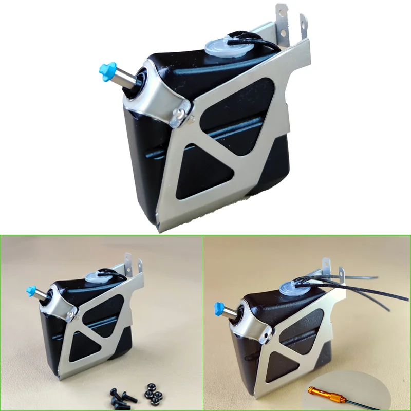 Metalowy model zbiornika na mocznik w skali 1:14 do dekoracji ciężarówki RC Tamiya SCANIA 770S R620 VOLVO BENZ Arocs MAN TGX, akcesoria samochodowe