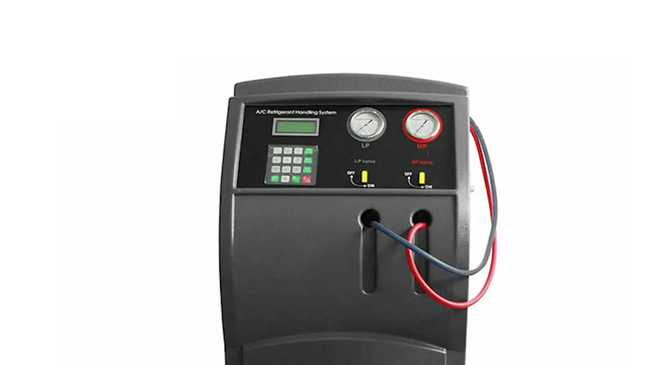 A/C handling system with flushing&cleaning functions  Oil change automatic car air conditioner  machine