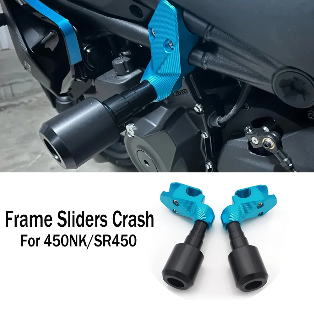 

FOR CFMOTO 450SR 450NK Motorcycle Frame Sliders Crash NK450 SR450 Motorcycle Engine Landing Protection Cover Parts