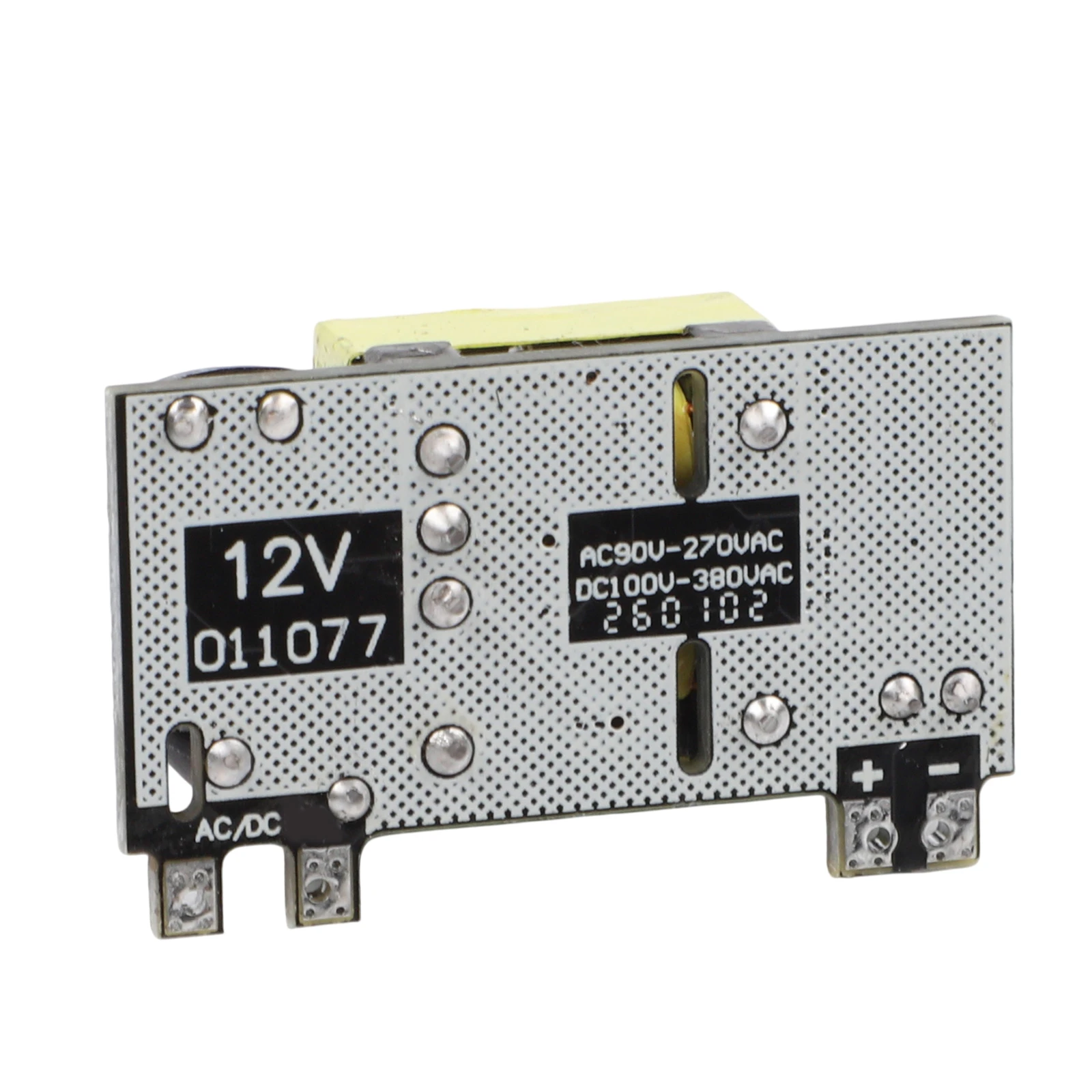 12V 1A DC Power Supply Module Convert AC 85V 280V or DC 100V 380V to Stable 12V Output for Space Limited Applications