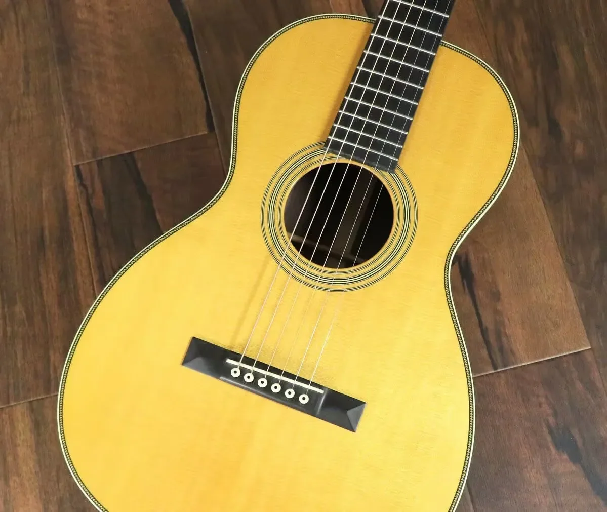 Electric Acoustic Guitar with Solid Top, O28VS, 48mm Nut Width Slot, Headstock, New Parlor