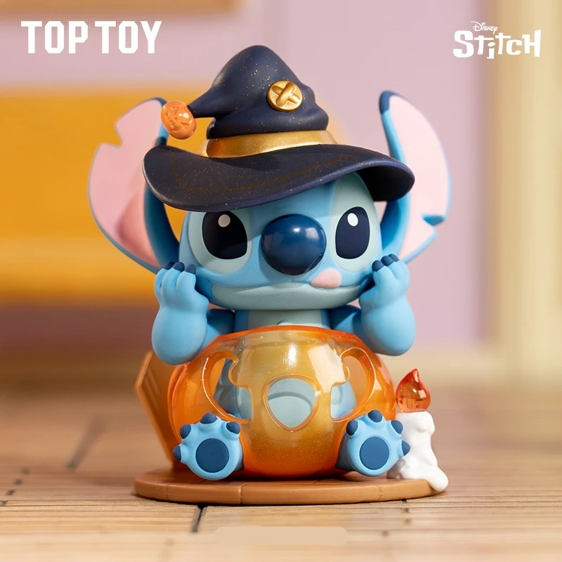 Disney Stitchกล่องตาบอดแปลกDiary SeriesอะนิเมะตัวเลขMysteryกล่องสะสมน่ารักPvcรูปปั้นตุ๊กตาตกแต่งห้องHandmadeของขวัญ