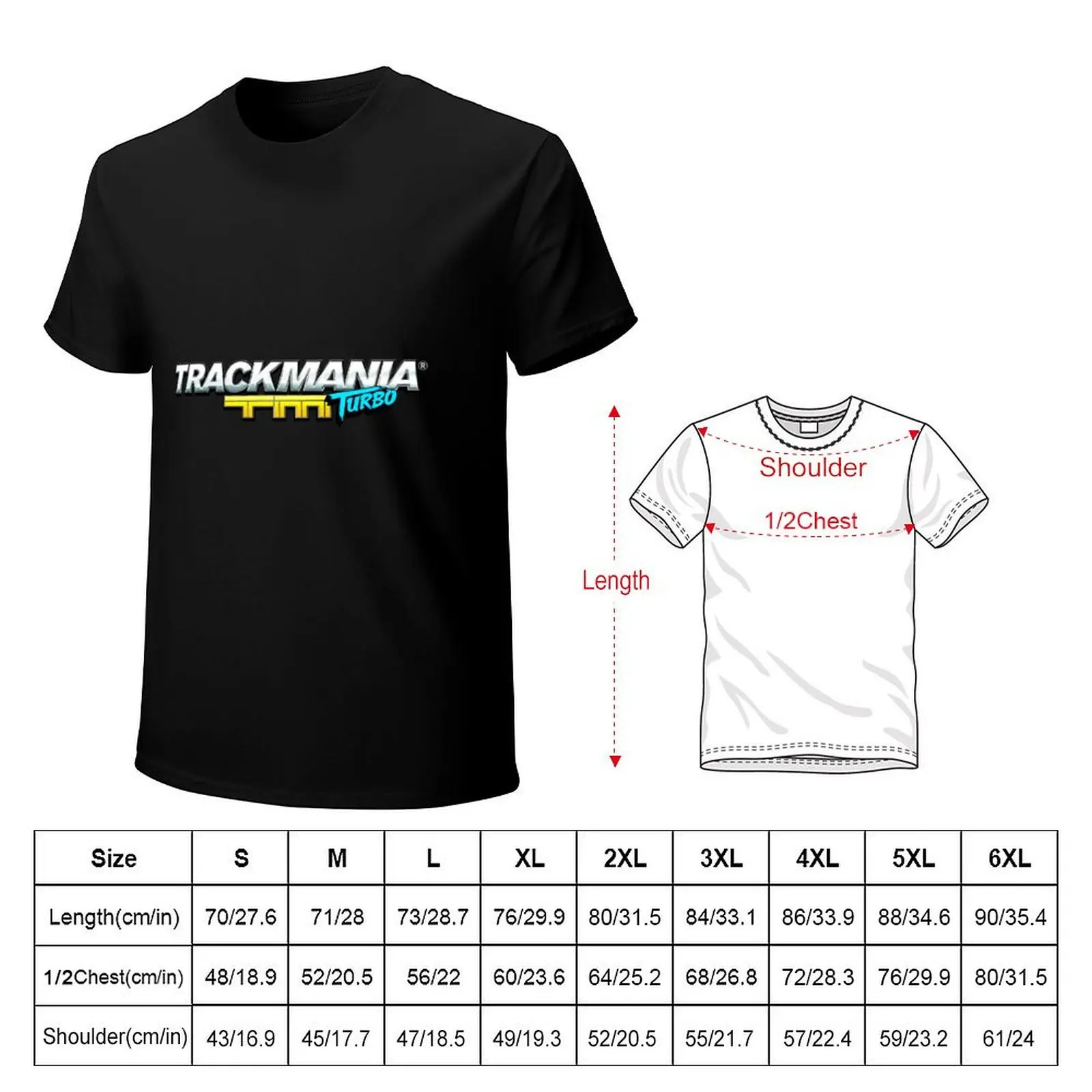 Trackmania Turbo T-Shirt t shirts for man graphic funny T-Shirt
