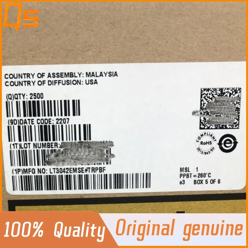 New Original LT3042EMSE LT3042 LTGSH LT3042IMSE MSOP-10 Linear Regulator
