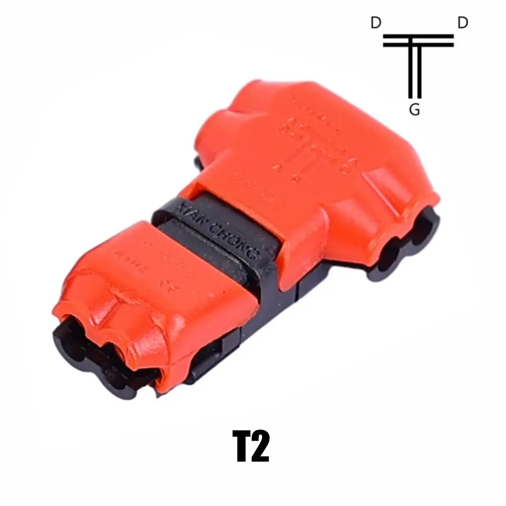 

1Pcs For Wires Wiring Pluggable Wire Connector Car Connectors 8-22AWG Electrical Cable Crimp 2Pin Cable Connections Strip