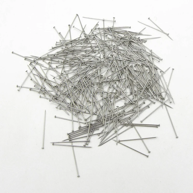 2000 Pieces Sewing Pins Head Pins Fine Satin Pin Straight For Dressmaker Jewelry Craft Sewing Projects(1Inch)