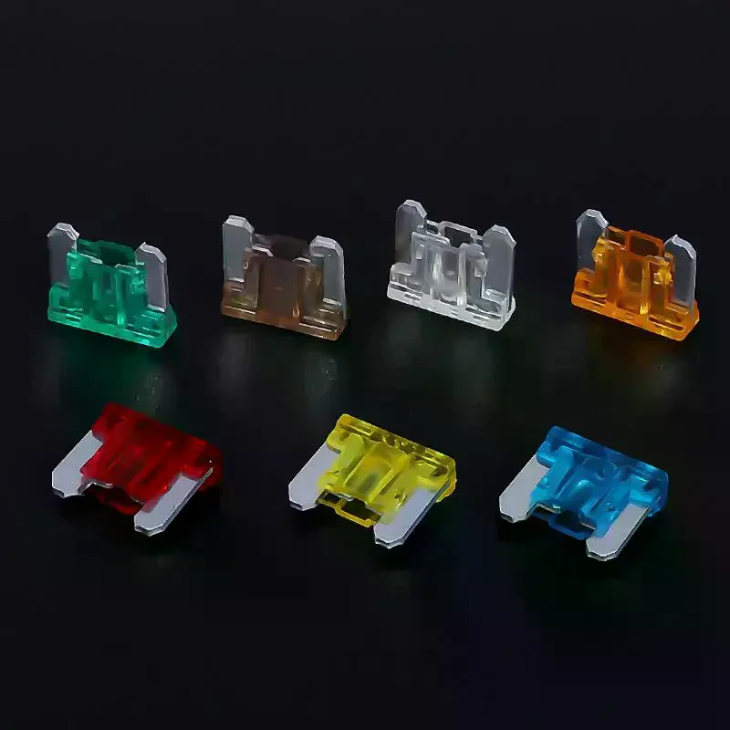 5A 7.5A 10A 15A 20A 25A 30A Mixed Sizes Low Profile Kit Micro Mini Blade Fuse Auto Car Truck Motorcycle Fuses 71Pcs