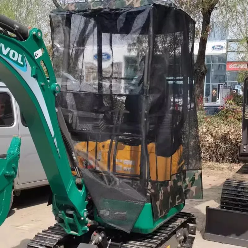 For Kubota Yanmar XCMG Sany Mini Excavator Mosquito-proof Shed, Sunshade Net Shed, Sunscreen Shed