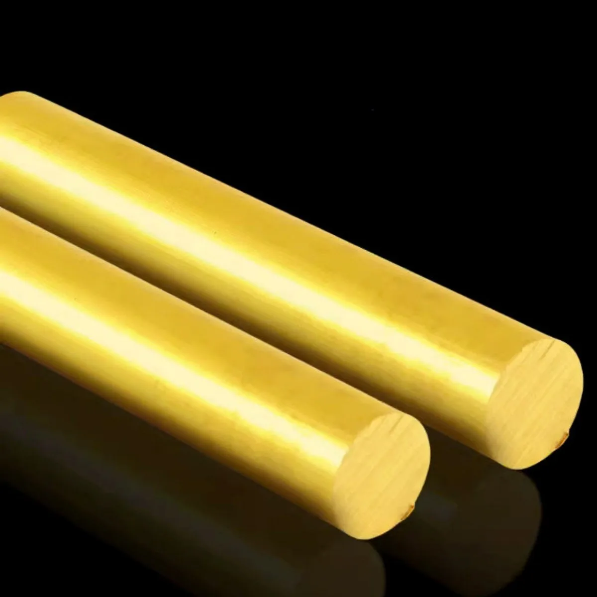 H59 Brass Rod Solid Bar High-quality Metal Thermal & Electrical Conductive Rods 200mm 250mm 300mm Length