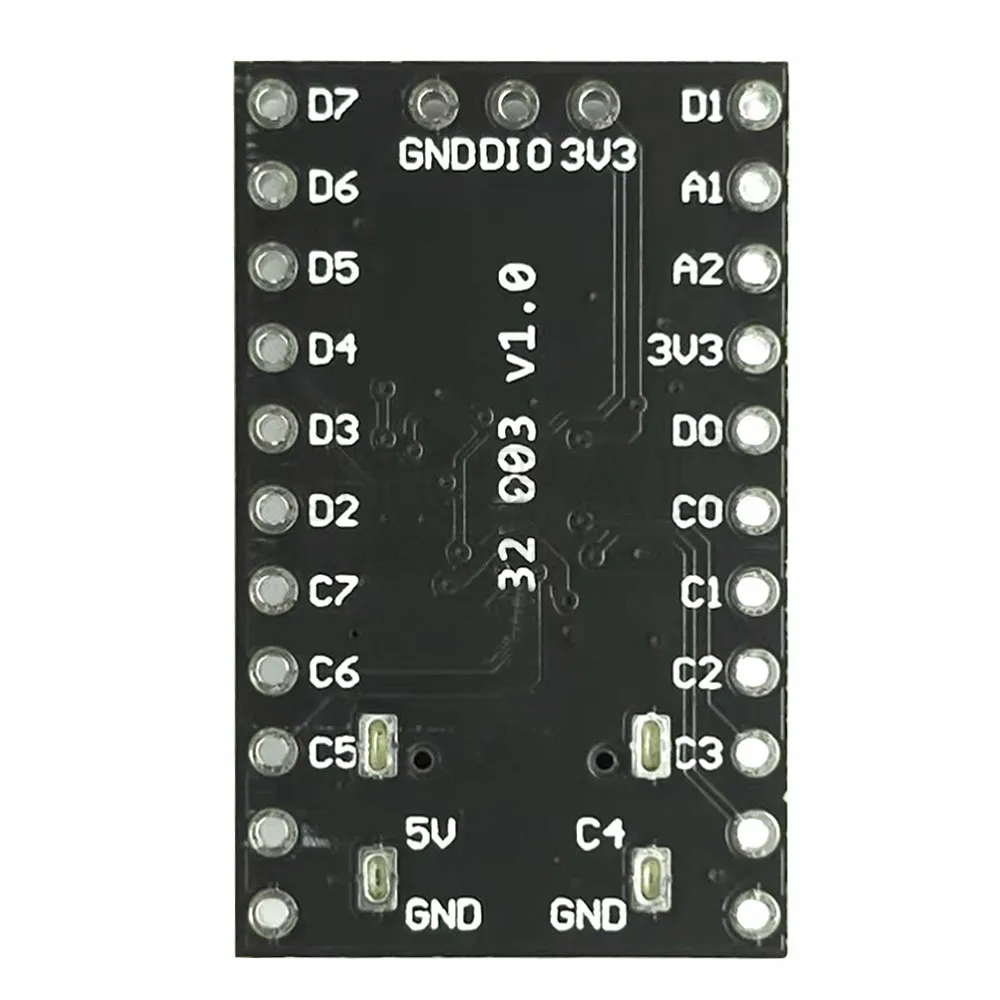 CH32V003 Development Minimum System Board for Nano RISC-V CH32V003F4U6 Chip TYPE-C USB 22Pin