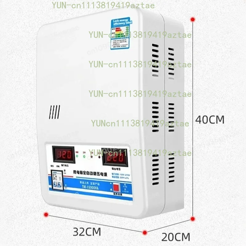 15000W Voltage Stabilizer 220V For Home Commercial Use Automatic AC Regulator