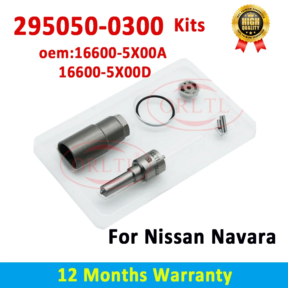 ORLTL 295050-0300 Дизельная форсунка 16600-5X00A 16600-5X00D Клапан 504 #   Комплекты топливных форсунок G3S10 для Nissan 16600-1AT0A