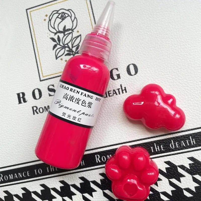 Makaron-pigmentos de resina de Color sólido, líquido colorante, tinte de resina epoxi para moldes de resina, fabricación de joyas, manualidades, 50ml, 1 botella