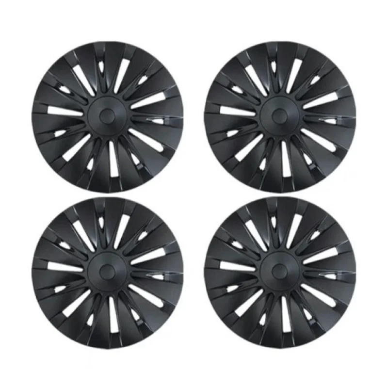 

4PCS Matte Wheel Covers Hub Cap Car Replacement Wheel Cap 19inch Full Coverage Full Cover Wheel Replacement Accessories